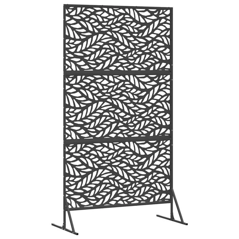 Privatumo žaliuzės 100 x 50 x 180 cm Plienas Juoda