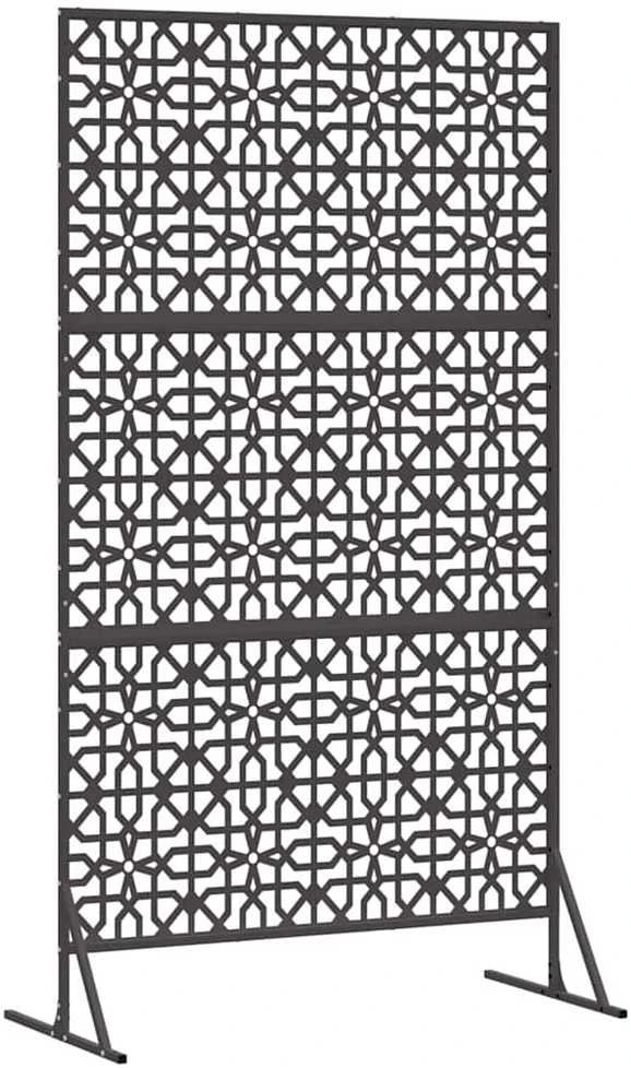 Privatumo žaliuzės 100 x 50 x 180 cm Plienas Juoda
