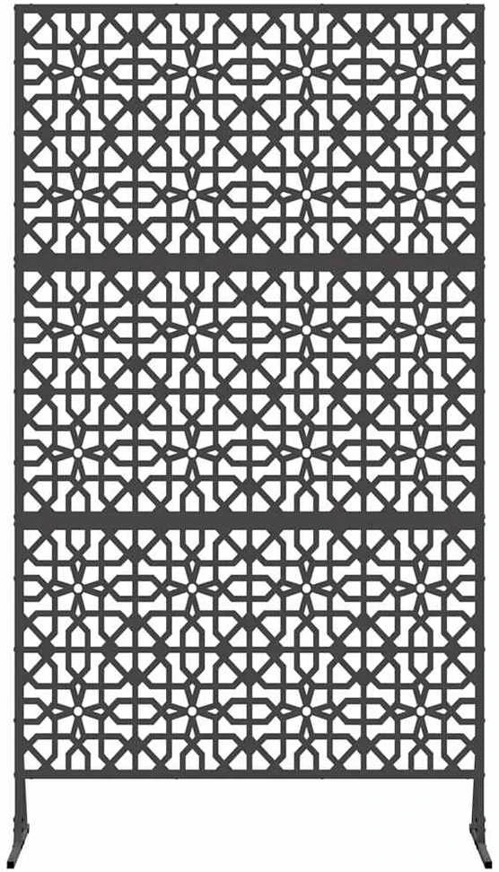 Privatumo žaliuzės 100 x 50 x 180 cm Plienas Juoda