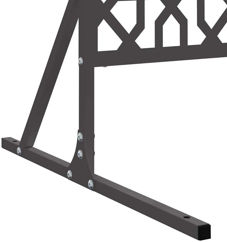 Privatumo žaliuzės 100 x 50 x 180 cm Plienas Juoda