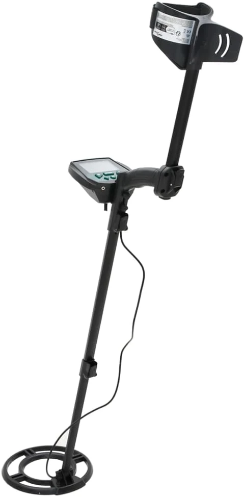 Metalo detektorius 24cm, paieškos gylis, LCD ekranas
