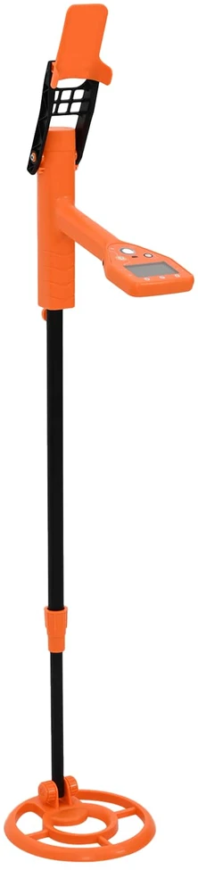 Metalo detektorius Metalų detektorius su LCD ekranu 2 modeliai 19 cm ritė Geltona
