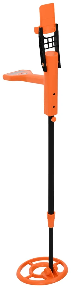 Metalo detektorius Metalų detektorius su LCD ekranu 2 modeliai 19 cm ritė Geltona
