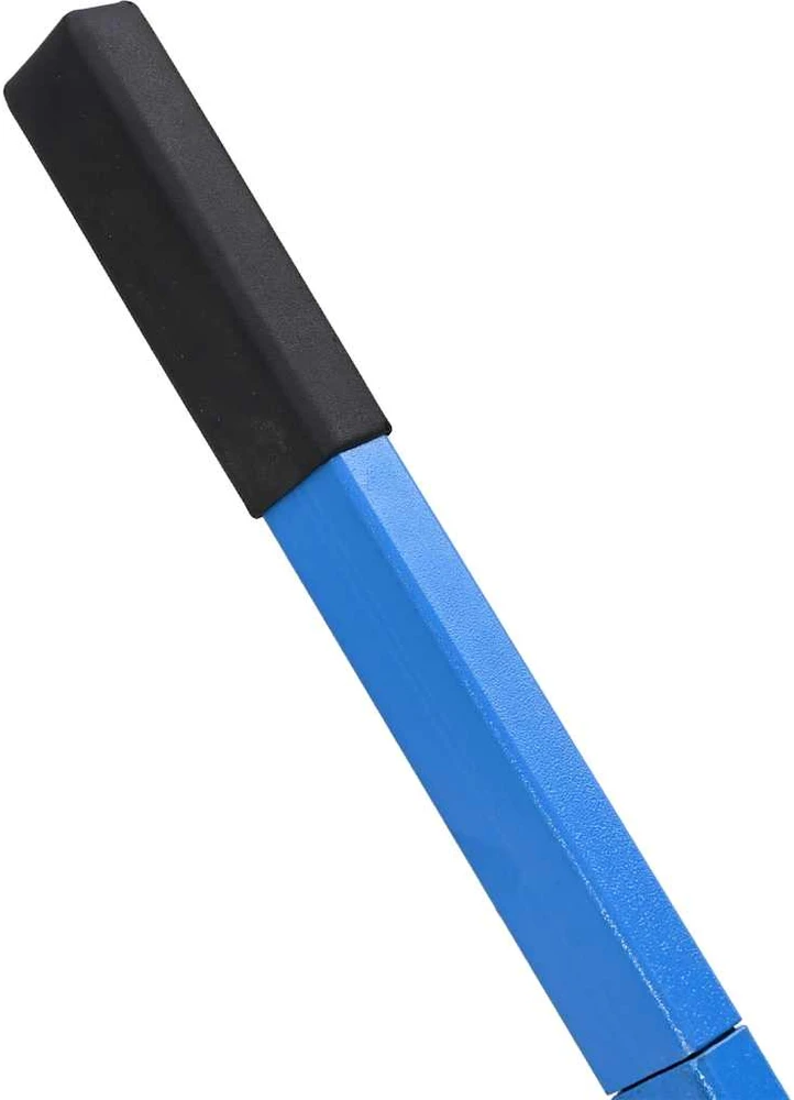 Metalo žirklės su svirtimi, mėlynos spalvos, 125mm