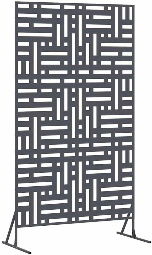 Privatumo žaliuzės 100 x 50 x 180 cm Plienas Antracito