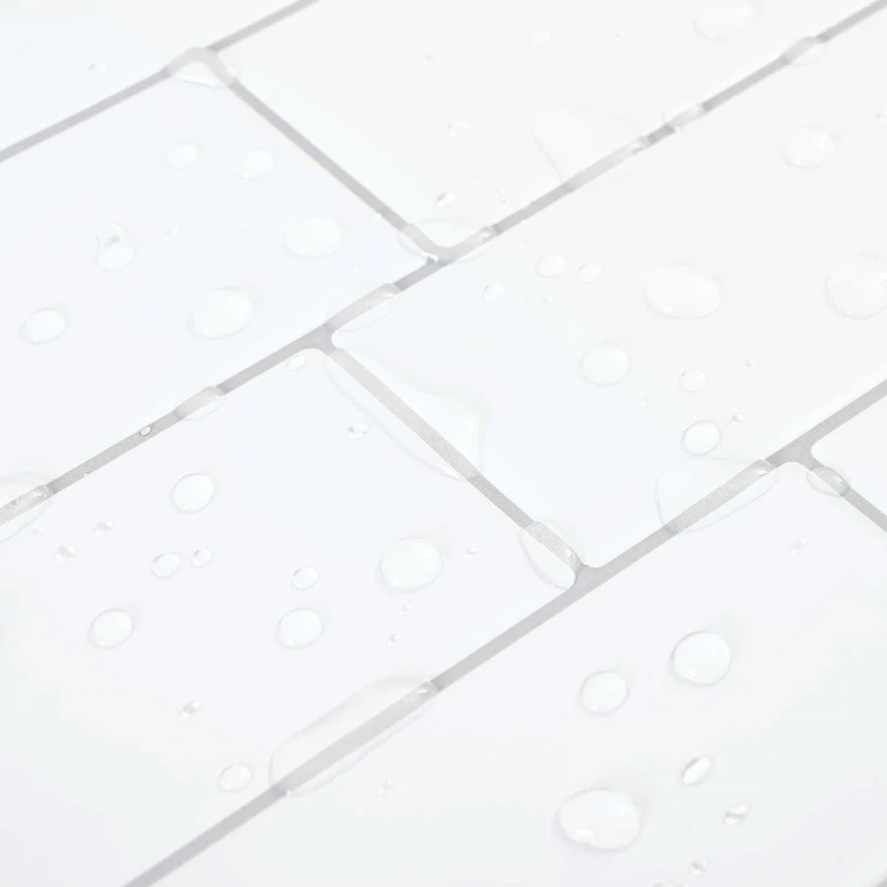 Metro plytelė 50 vnt. Balta pilka 29 x 21 cm