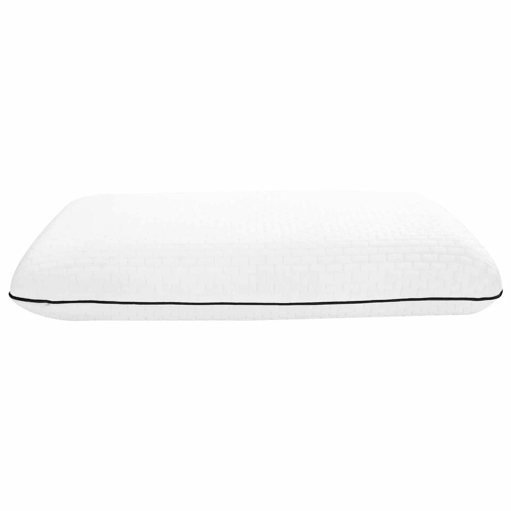 Miegamoji pagalvė 60 x 40 x 10 cm Vidutinis Gelio putos Balta