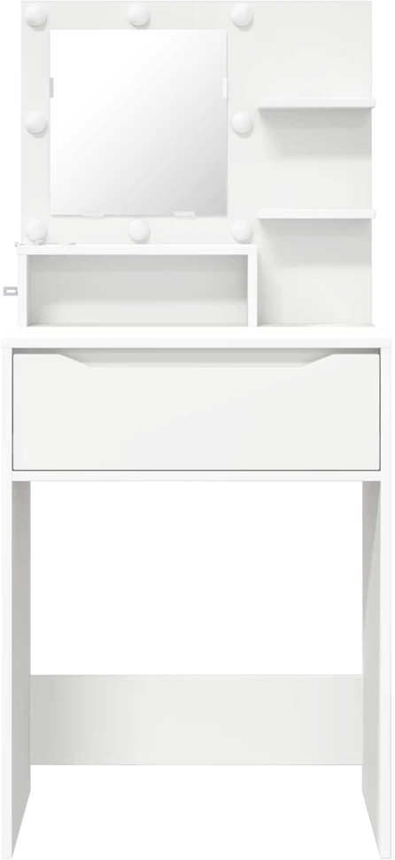 Miegamojo persirengimo stalai Balta 80 x 39,6 x 135 cm