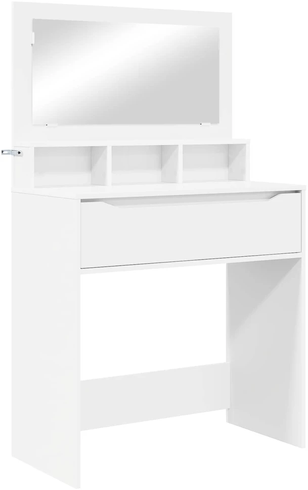 Miegamojo persirengimo stalai Balta 80 x 39,6 x 135 cm