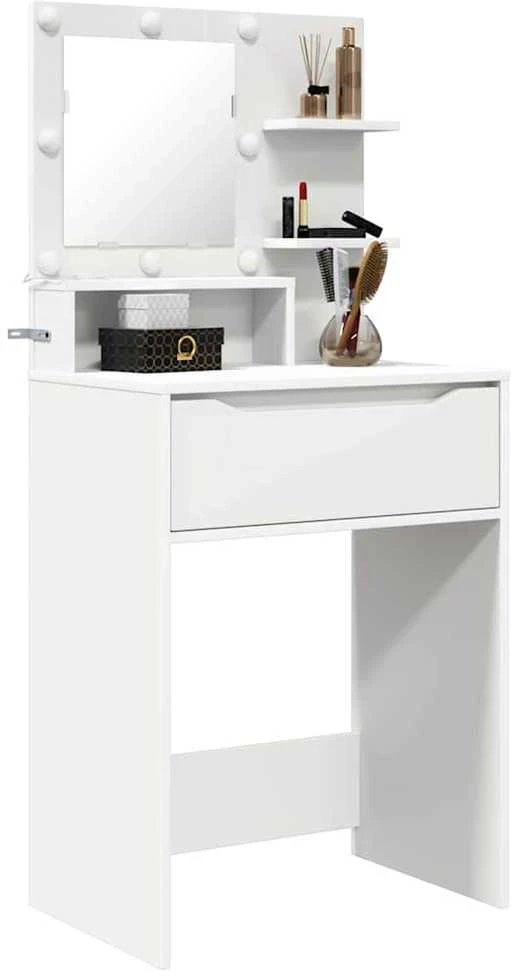 Miegamojo persirengimo stalai Balta 80 x 39,6 x 135 cm