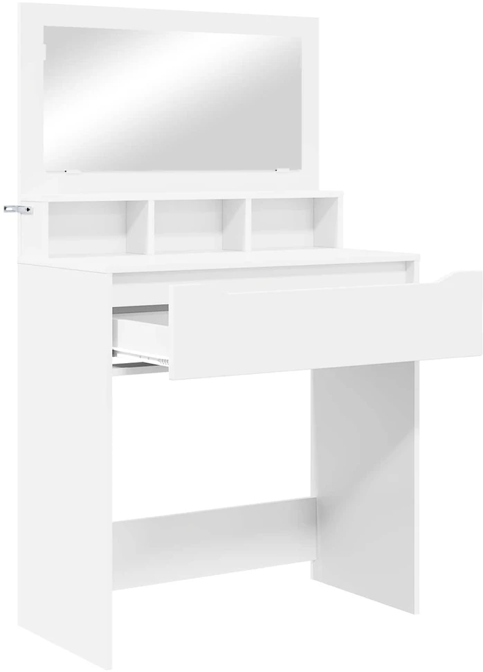 Miegamojo persirengimo stalai Balta 80 x 39,6 x 135 cm