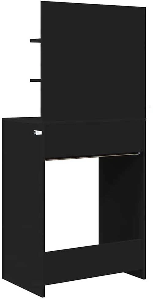 Miegamojo persirengimo stalai Juoda 80 x 39,6 x 135 cm
