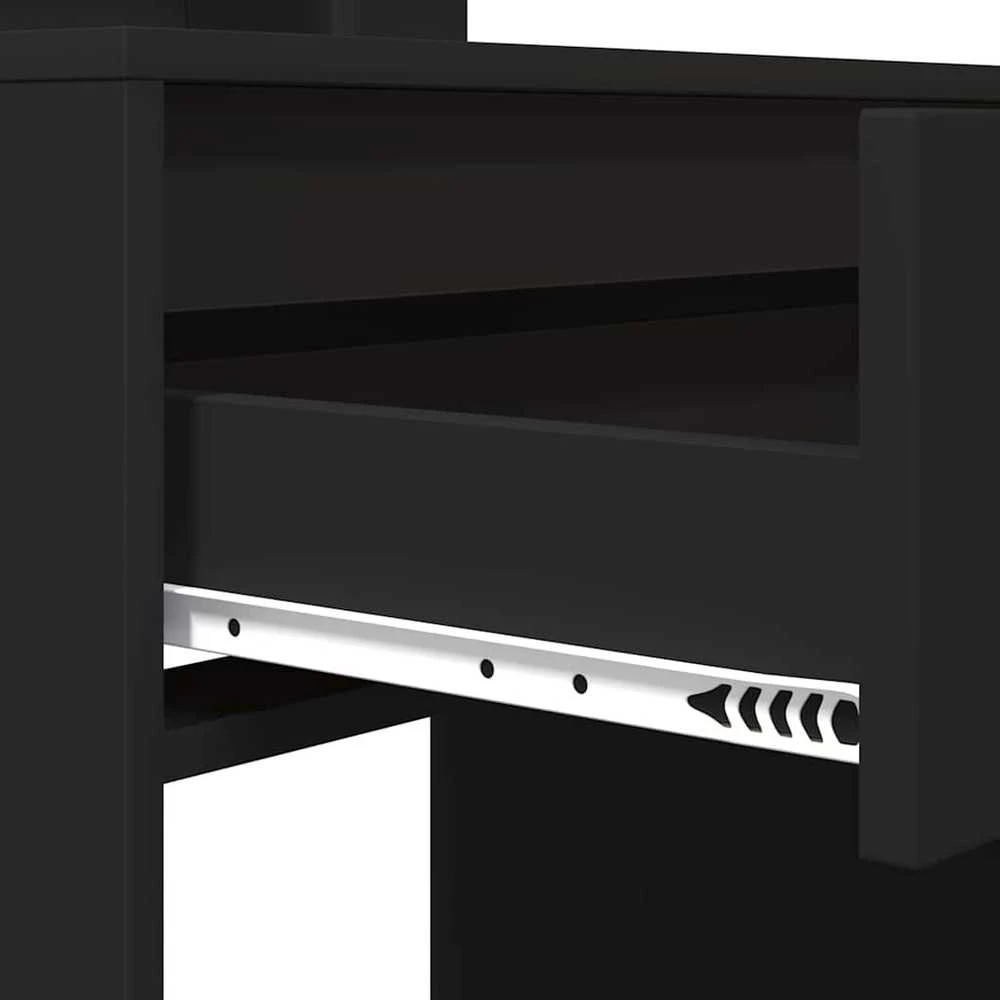 Miegamojo persirengimo stalai Juoda 80 x 39,6 x 135 cm