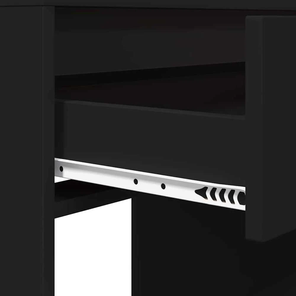 Miegamojo persirengimo stalai Juoda 80 x 39,6 x 135 cm