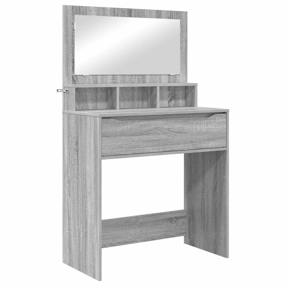 Miegamojo persirengimo stalai Pilkas Sonoma 80 x 39,6 x 135 cm
