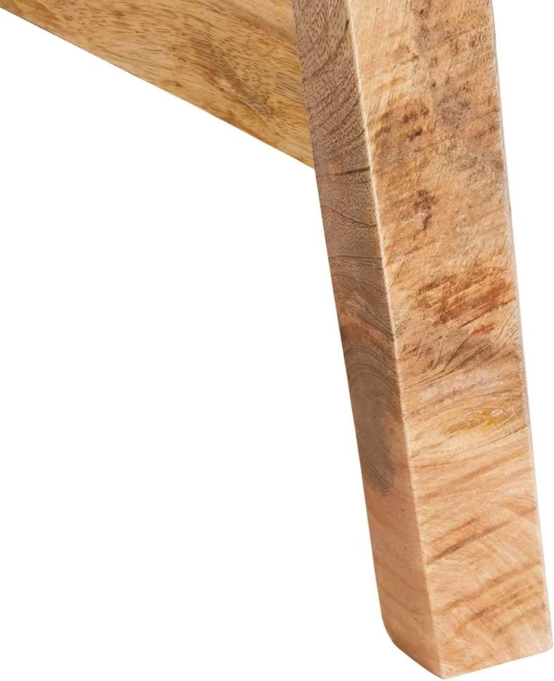 Makiažo stalas Ruda 90 x 76 x 45 cm Kietas mango medis