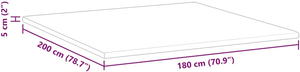 Miegamojo putų čiužinio užvalkalas 180 x 200 cm Thick Minkštas
