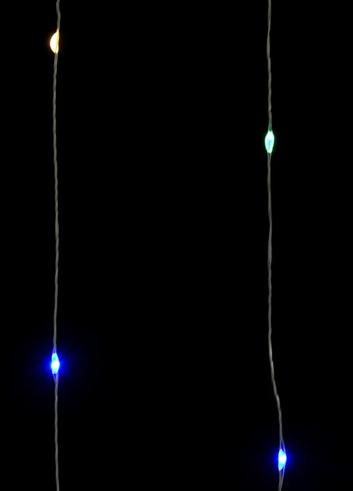 Mikro LED girlianda, 40m, 400 spalvotų LED, 8 funkcijos