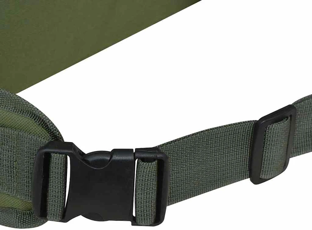 Militaristinio stiliaus kuprinė, 65 l, žalia