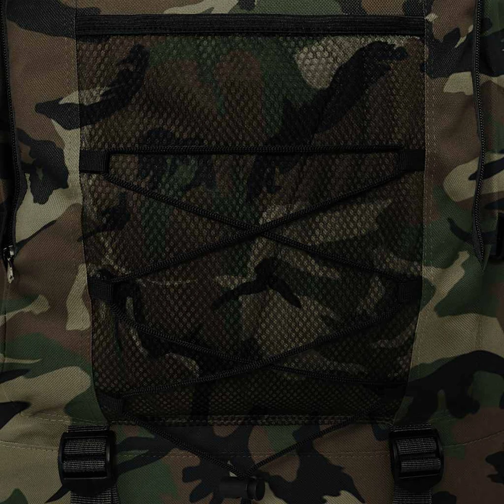 Militaristinio stiliaus kuprinė, kamufliažinė, 100l, XXL