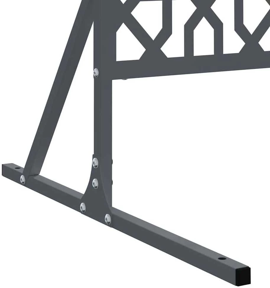 Privatumo žaliuzės 100 x 50 x 180 cm Plienas Antracito