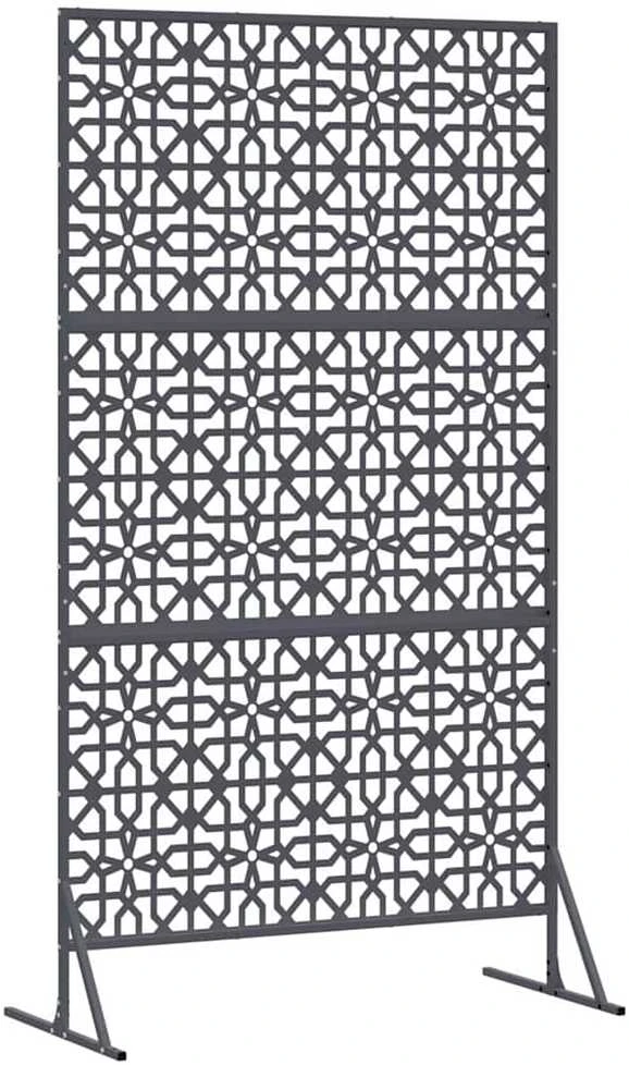 Privatumo žaliuzės 100 x 50 x 180 cm Plienas Antracito