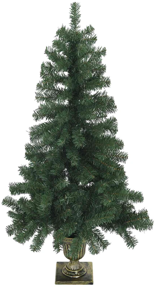 Mini kalėdinių eglučių rinkinys 120 cm PVC Žalia