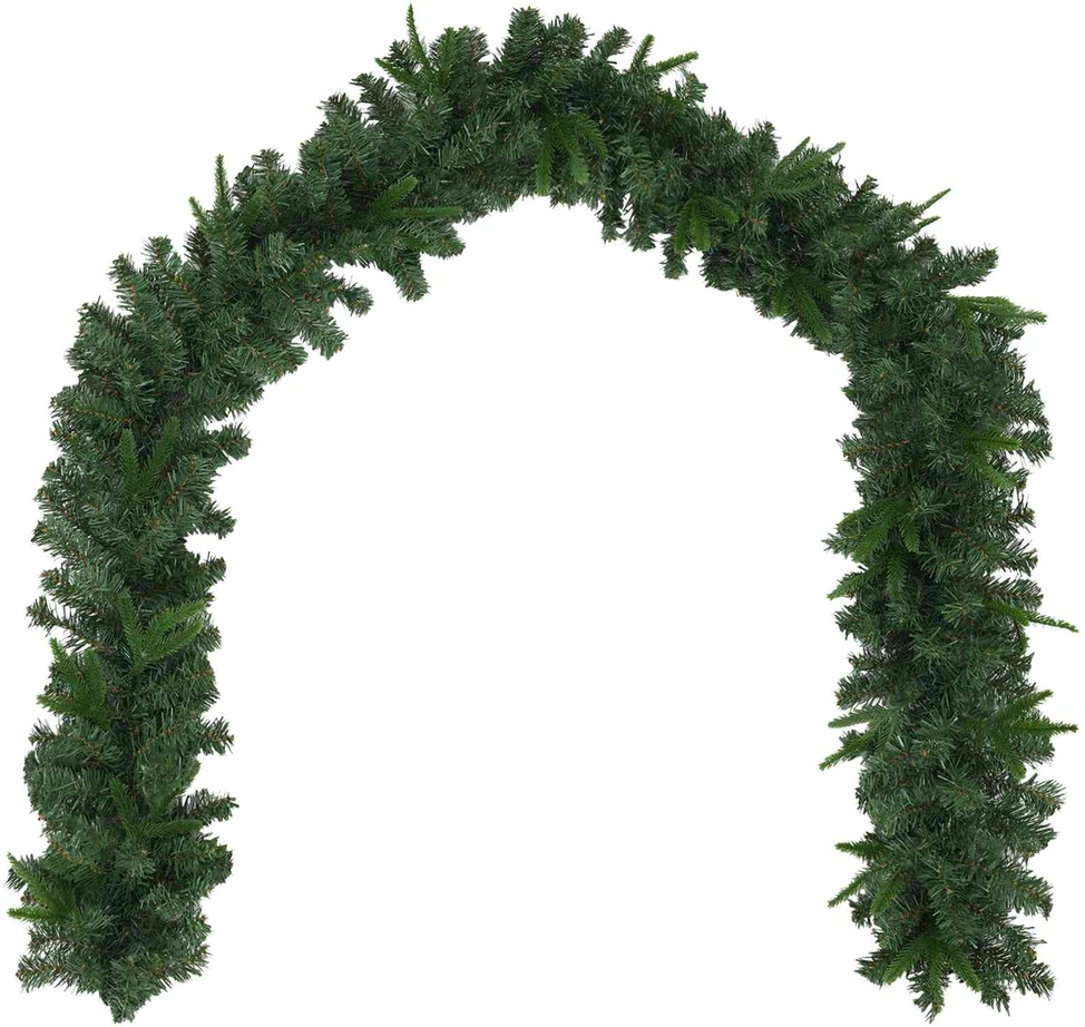 Mini kalėdinių eglučių rinkinys 45 cm PVC ir PE Žalia