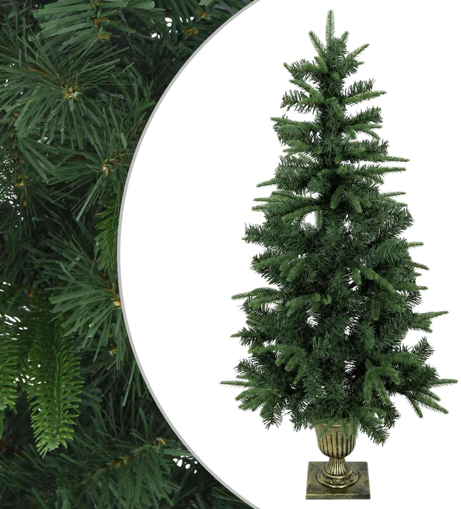 Mini Kalėdų medis 120 cm PVC ir PE Žalia