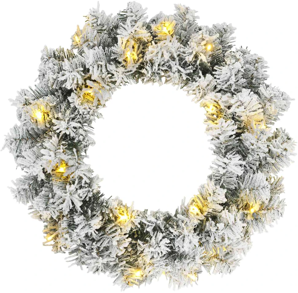 Mini kalėdinių eglučių rinkinys 90 cm 175 LED Šilta balta PVC