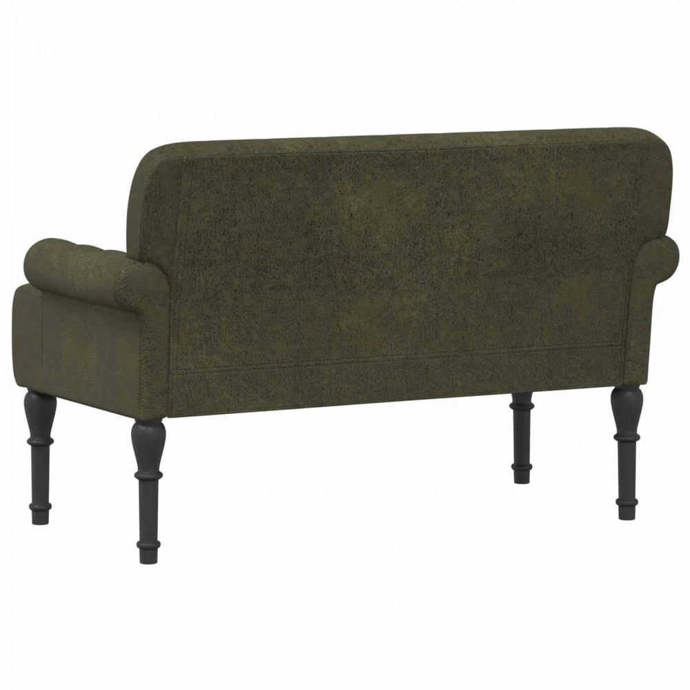Sofa Minkštas kampas su mygtukų apmušalais Armijos Žalia