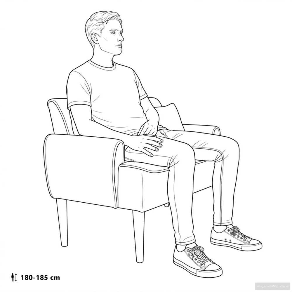 Sofa Minkštas kampas su mygtukų apmušalais Rožinė 117 x 67 x 77 cm