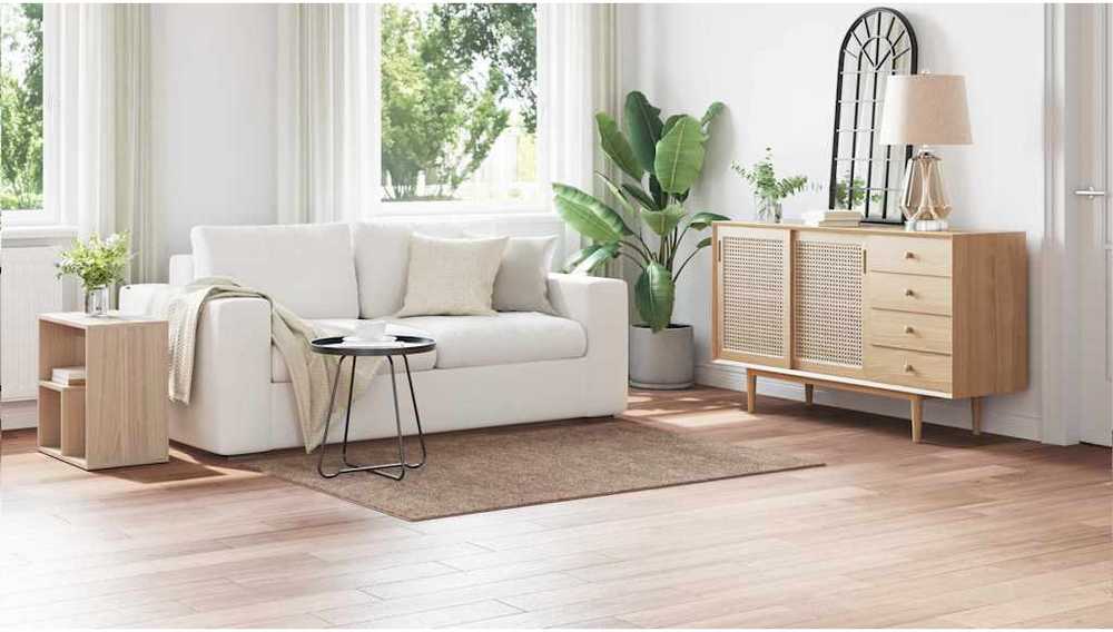 Neslystantis plaukuotas kilimas Ruda 120 x 170 cm PP