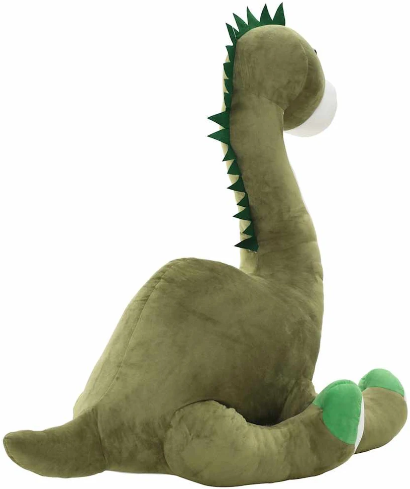 Minkštas žaislinis dinozauras-Brontozauras, žalias, pliušinis