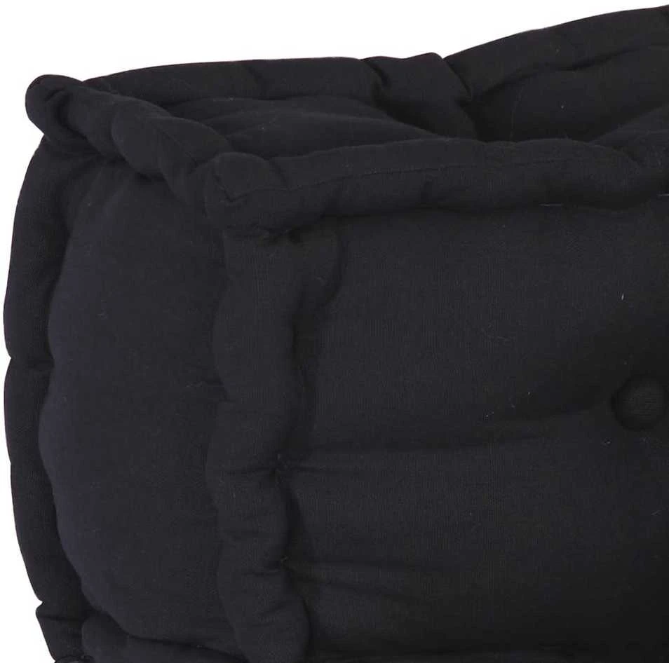 Dvivietė modulinė sofa, antracito spalvos, 140x70x36, audinys