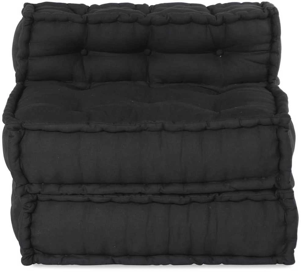Modulinė sofa, antracito spalvos, 70x70x54 cm, audinys