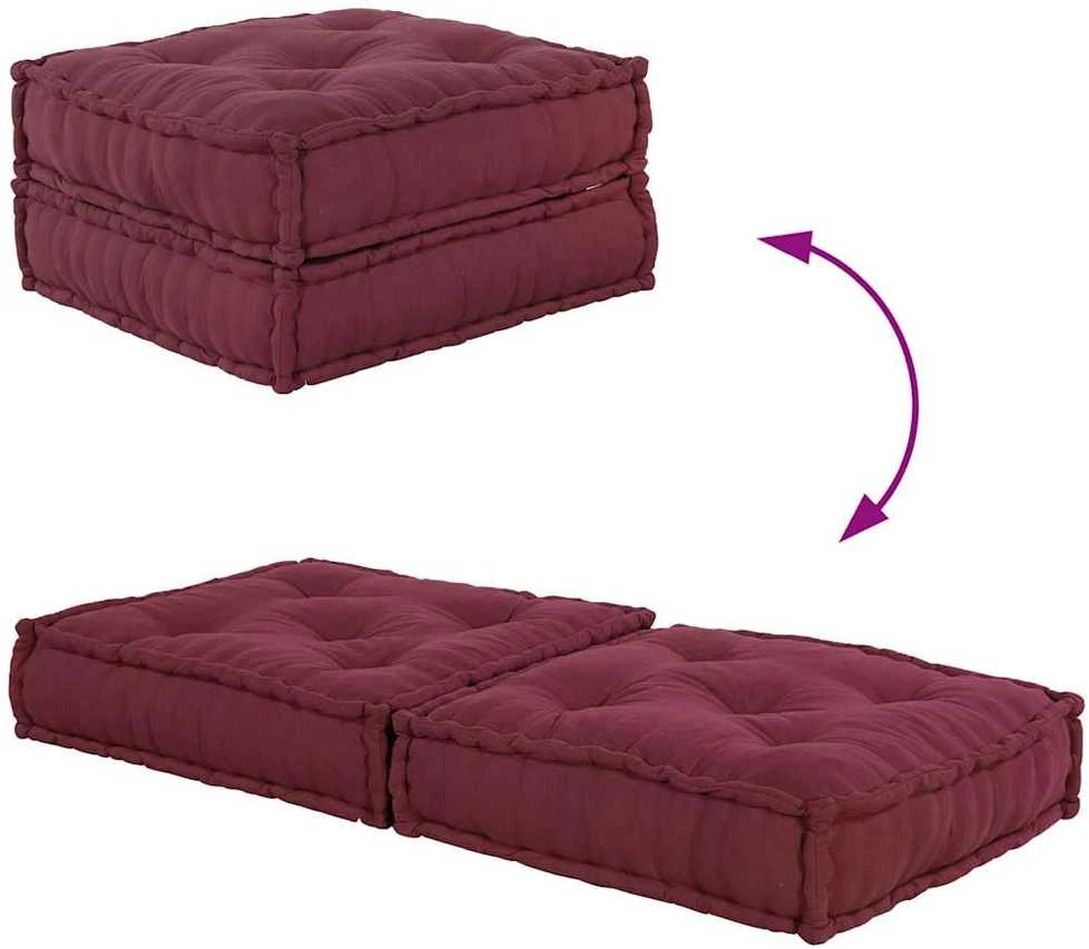 Modulinė sofa, kaštoninė, 70x70x36, audinys