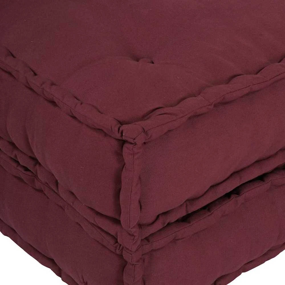 Modulinė sofa, kaštoninės spalvos, 70x70x54 cm, audinys