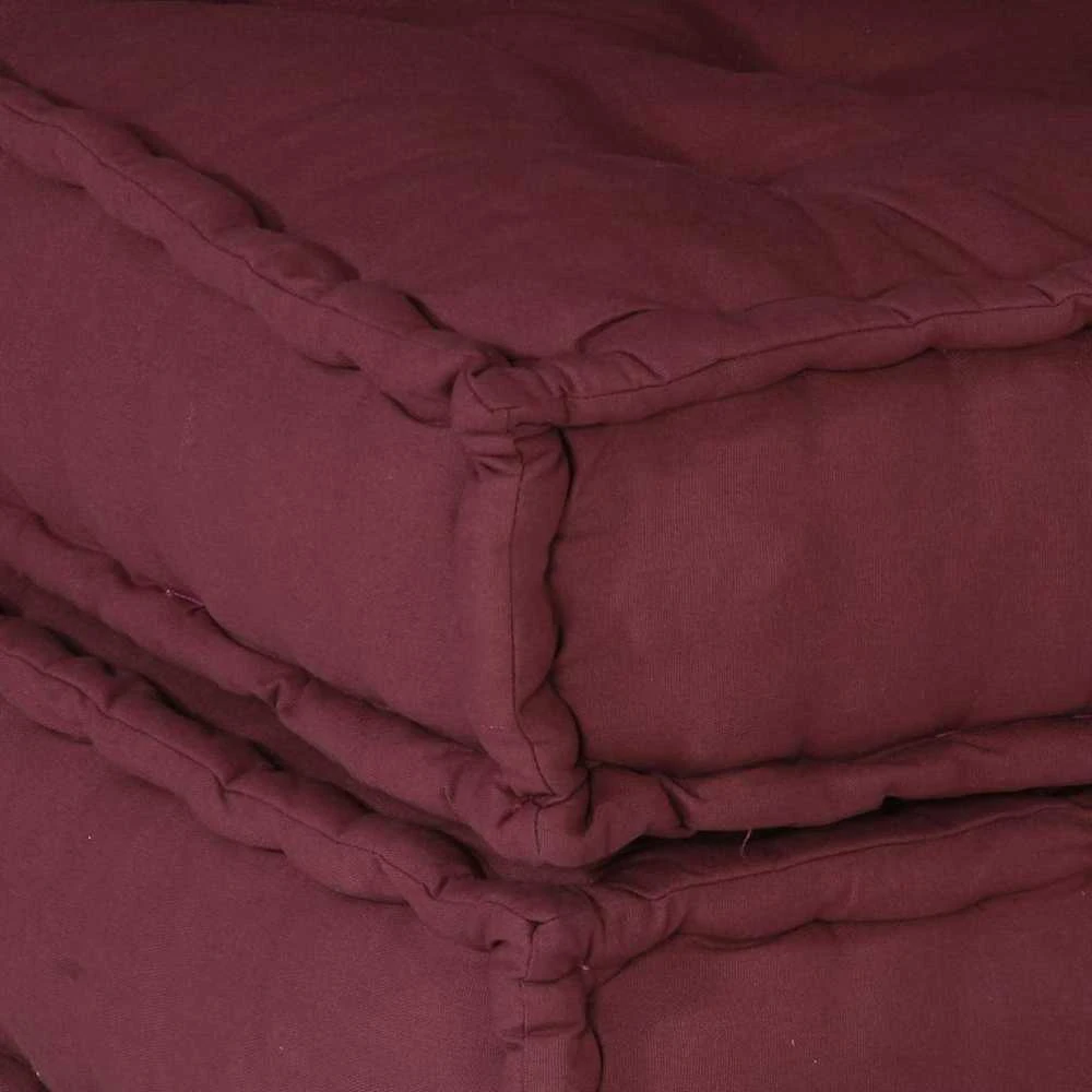 Modulinė sofa, kaštoninės spalvos, 70x70x54 cm, audinys