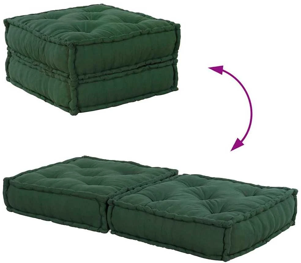 Modulinė sofa, žalia, 70x70x36, audinys