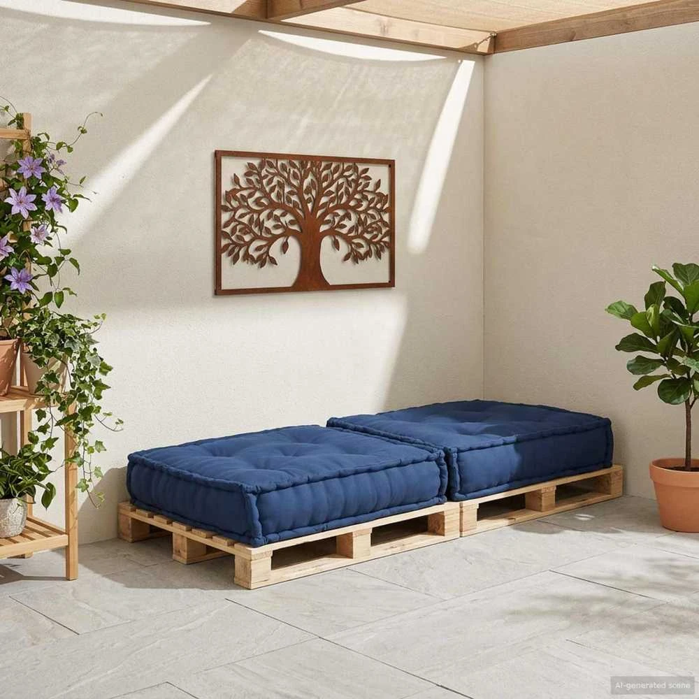 Modulinė sofa Audinys Indigo 70 x 70 x 36 cm