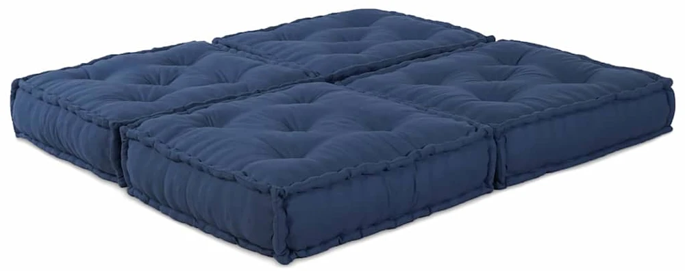 Modulinė sofa 2 vnt. Audinys Indigo 140 x 70 x 36 cm