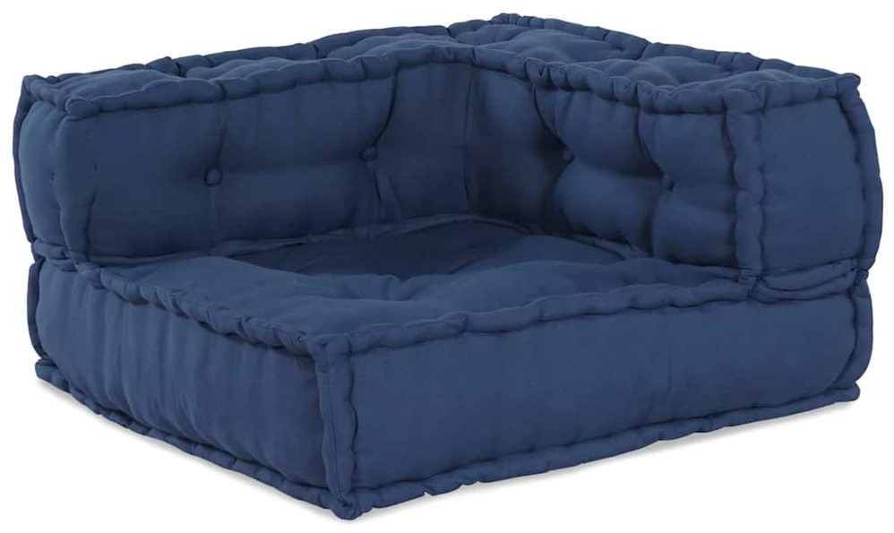Modulinė sofa 2 vnt. Audinys Indigo 140 x 70 x 56 cm