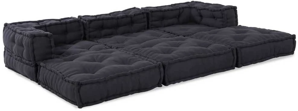 Modulinė sofa Audinys Antracito 210 x 70 x 56 cm