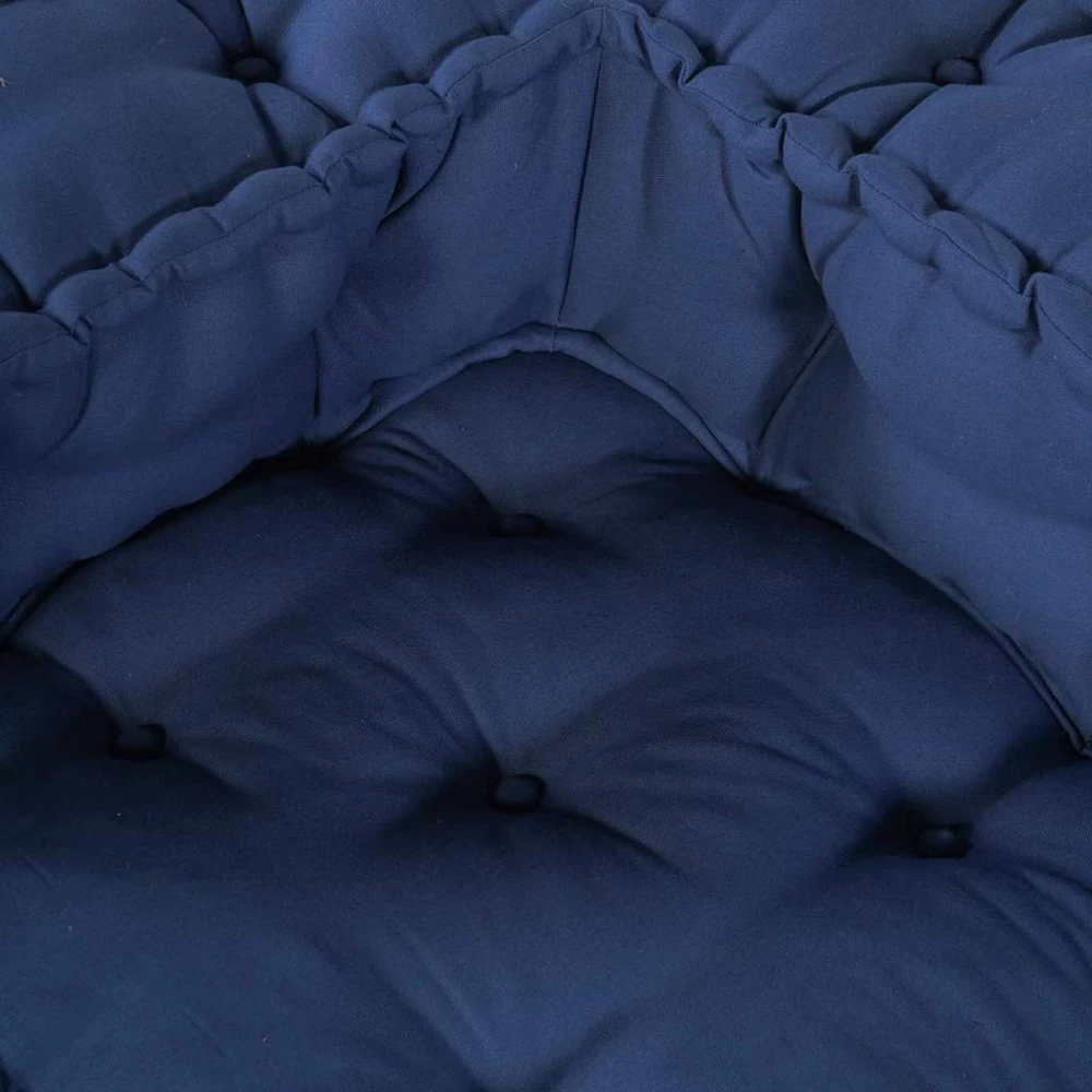 Modulinė sofa 3 vnt. Audinys Indigo 140 x 70 x 36 cm