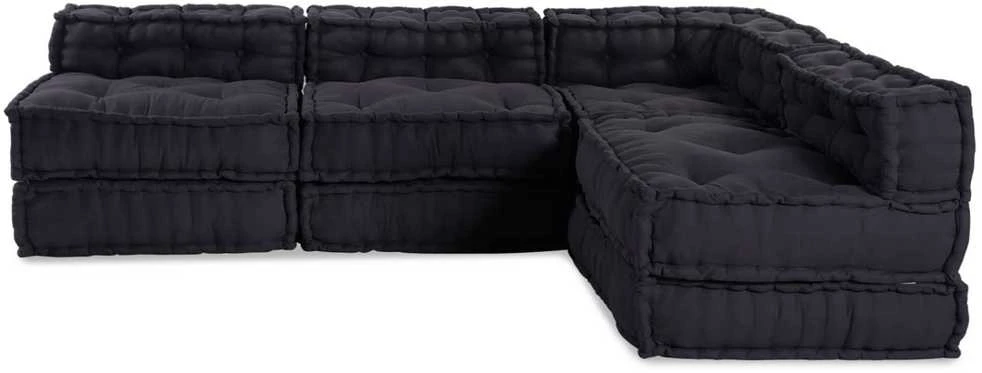 Modulinė sofa Audinys Antracito 210 x 140 x 56 cm