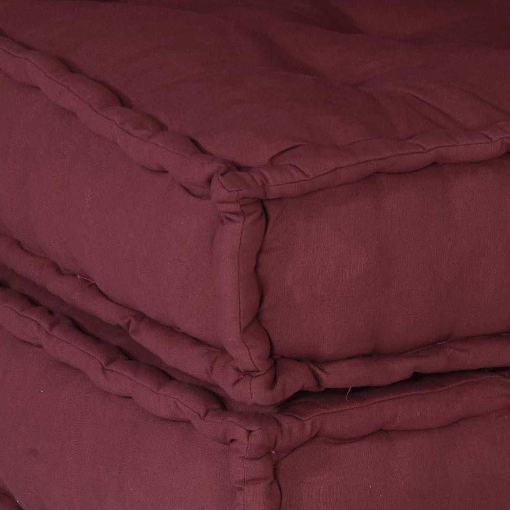 Modulinė sofa Audinys Raudonmedis 210 x 140 x 56 cm