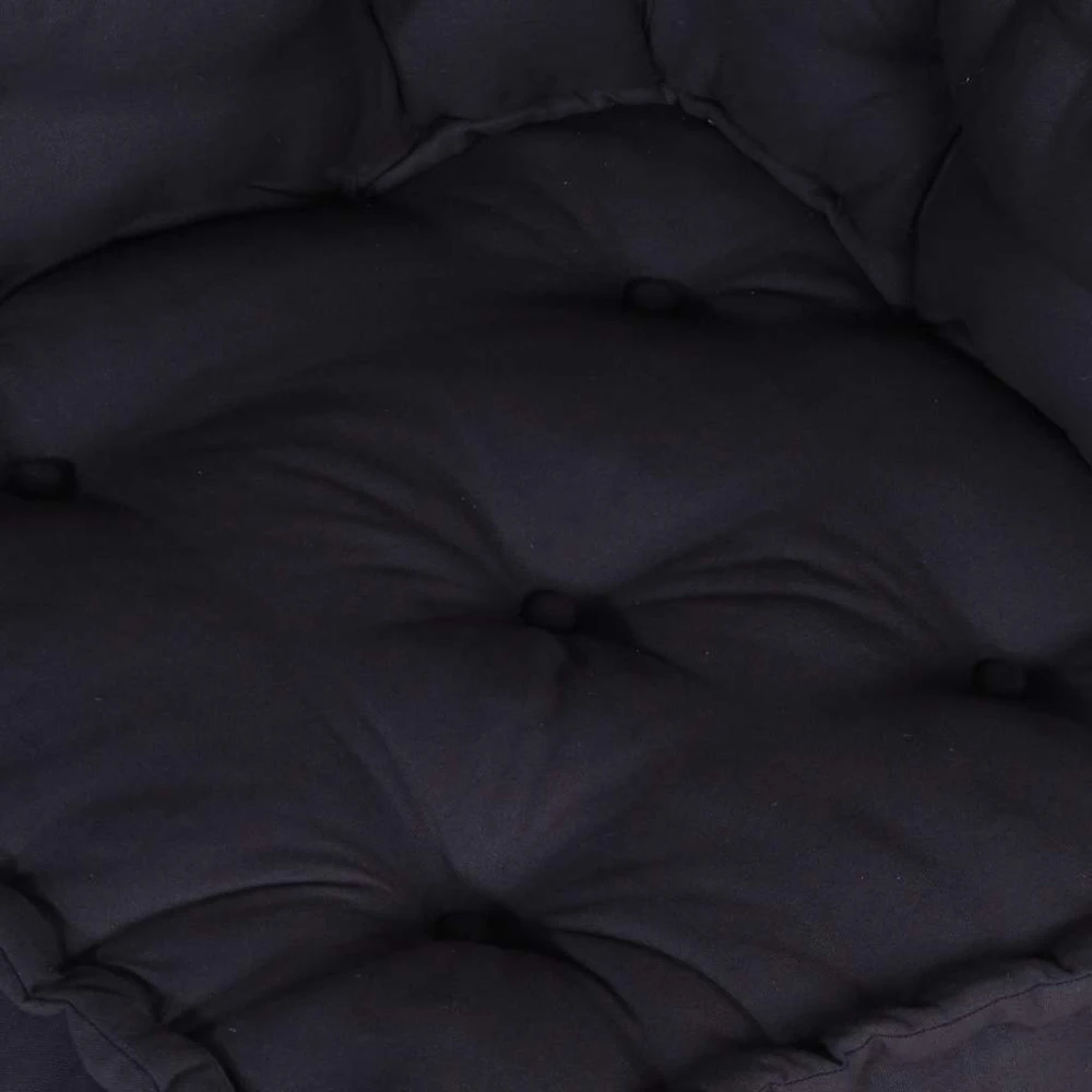 Modulinė sofa, antracito spalvos, 70x70x54 cm, audinys
