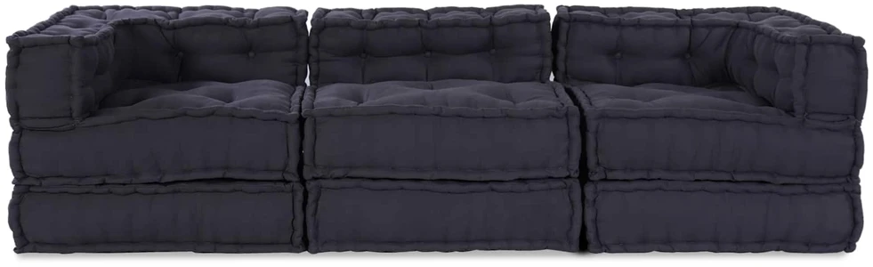 Modulinė sofa Audinys Antracito 210 x 70 x 56 cm