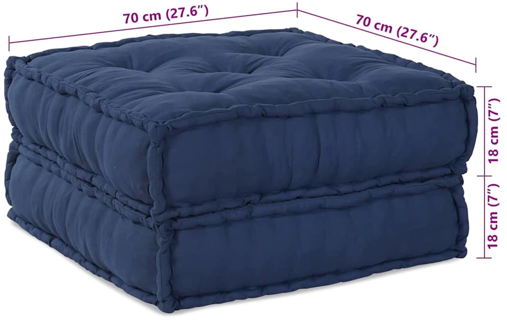 Modulinė sofa Audinys Indigo 210 x 140 x 56 cm